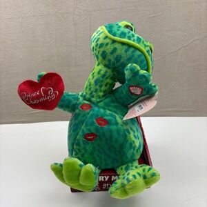 Dan‎ Dee Plush Prince Charming Frog Sings & Dances New in Box Needs Batteries